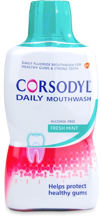 Corsodyl Gum Care Mouthwash Fresh Mint- 500ml