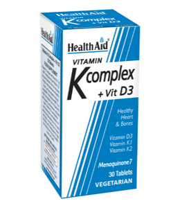 HealthAid Vitamin K Complex + Vitamin D3