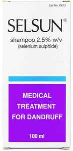 Selsun Dandruff Shampoo 2.5%- 100ml